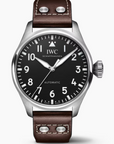 IWC Big Pilot's Watch 43 Black Dial on Leather Strap IW329301 Complete 2022