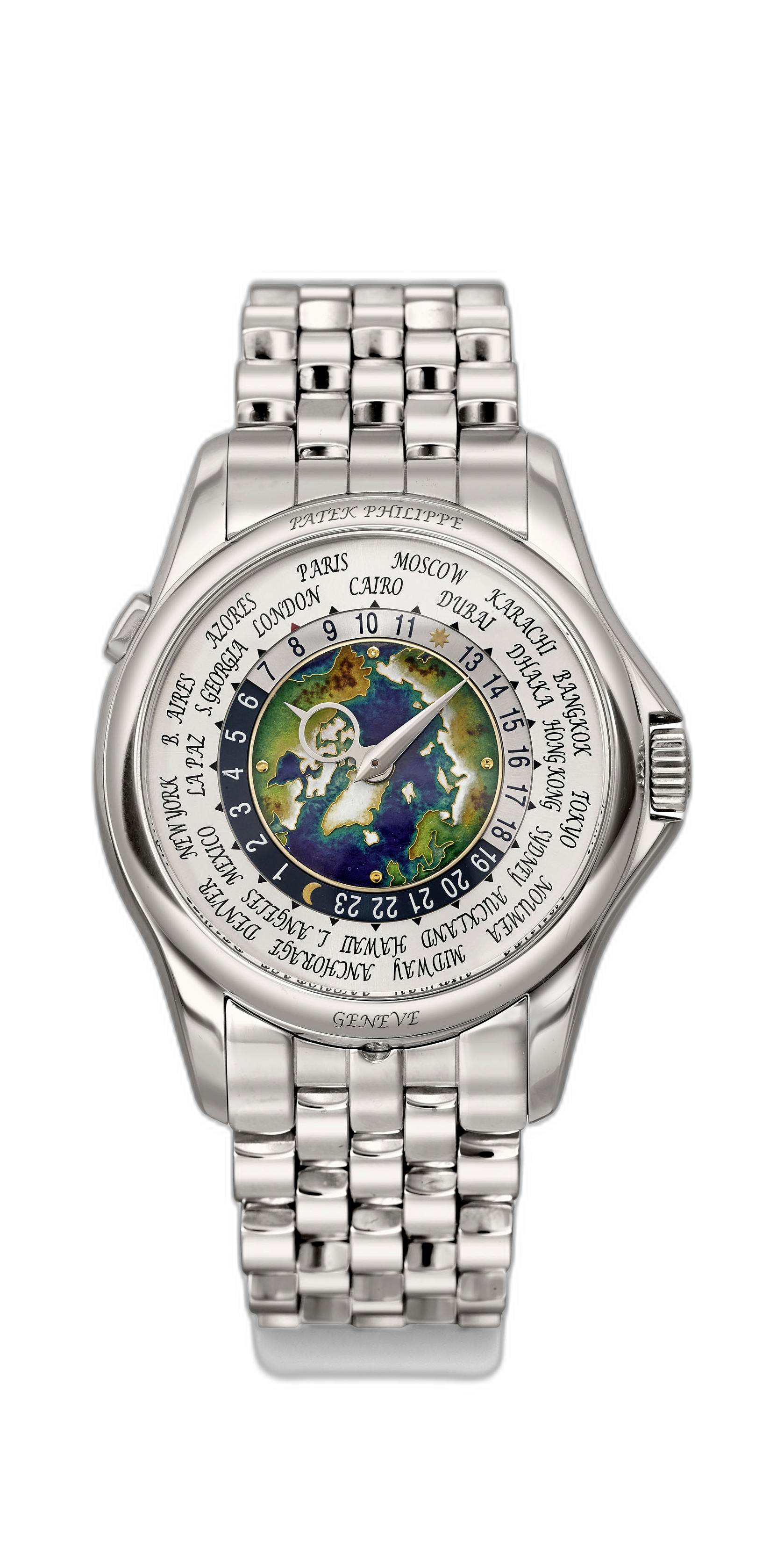 Patek Philippe Complications World Time Cloisonné World Map Dial on 5131/1P-001 Complete 2021