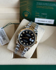 Rolex Datejust 36 Black Diamond Dial on Jubilee 126233 Complete 2024