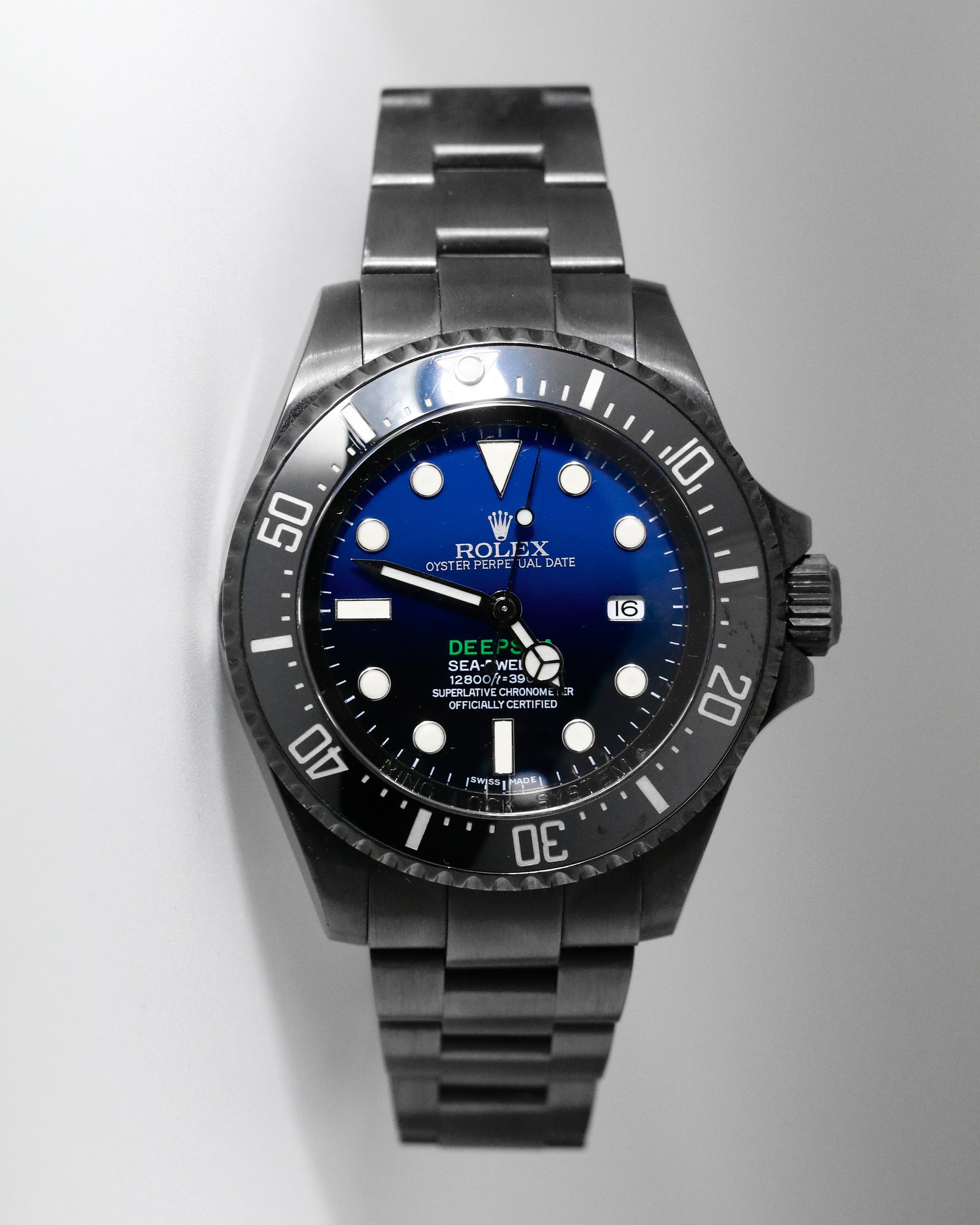 Rolex Deepsea 'James Cameron' PVD Blue Dial on Oyster 116660 Complete 2025