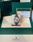 Rolex Datejust 31 Pink Roman Dial on Jubilee 178384 Complete 2013