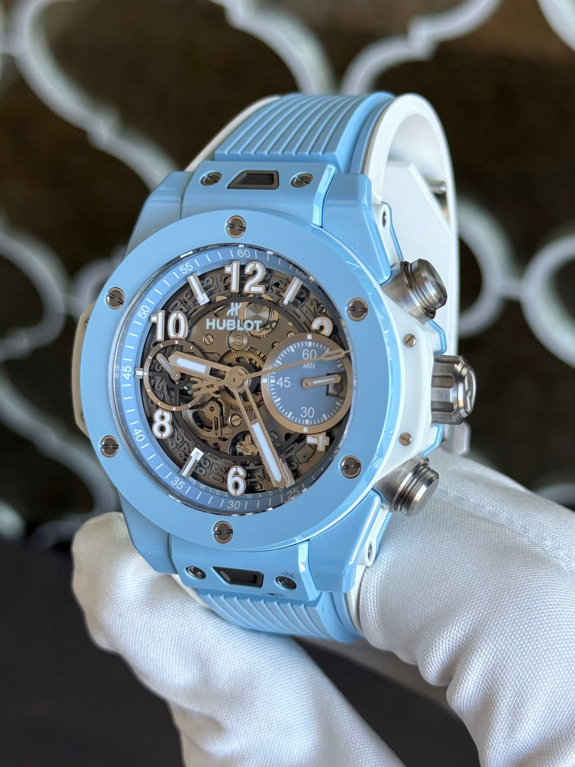 Hublot Big Bang Unico Skeleton Dial on Rubber 441.EX.5120.RX