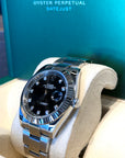 Rolex Datejust 41 Black Diamond Dial on Oyster 126334 Complete 2023