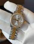 Rolex Datejust Lady Silver Diamond Dial on Jubilee 279383 Complete 2020