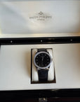 Patek Philippe Calatrava Black Diamond Dial on Strap 5297G-001 Complete 2024