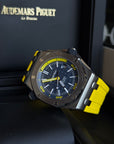 Audemars Piguet Royal Oak Offshore Diver Blue Dial on Rubber Strap 15710ST.OO.A027CA.01 Complete