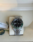 Rolex GMT-Master II Sprite Black Dial on Jubilee 126720VTNR Complete 2023