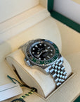 Rolex GMT-Master II Sprite Black Dial on Jubilee 126720VTNR Complete 2023