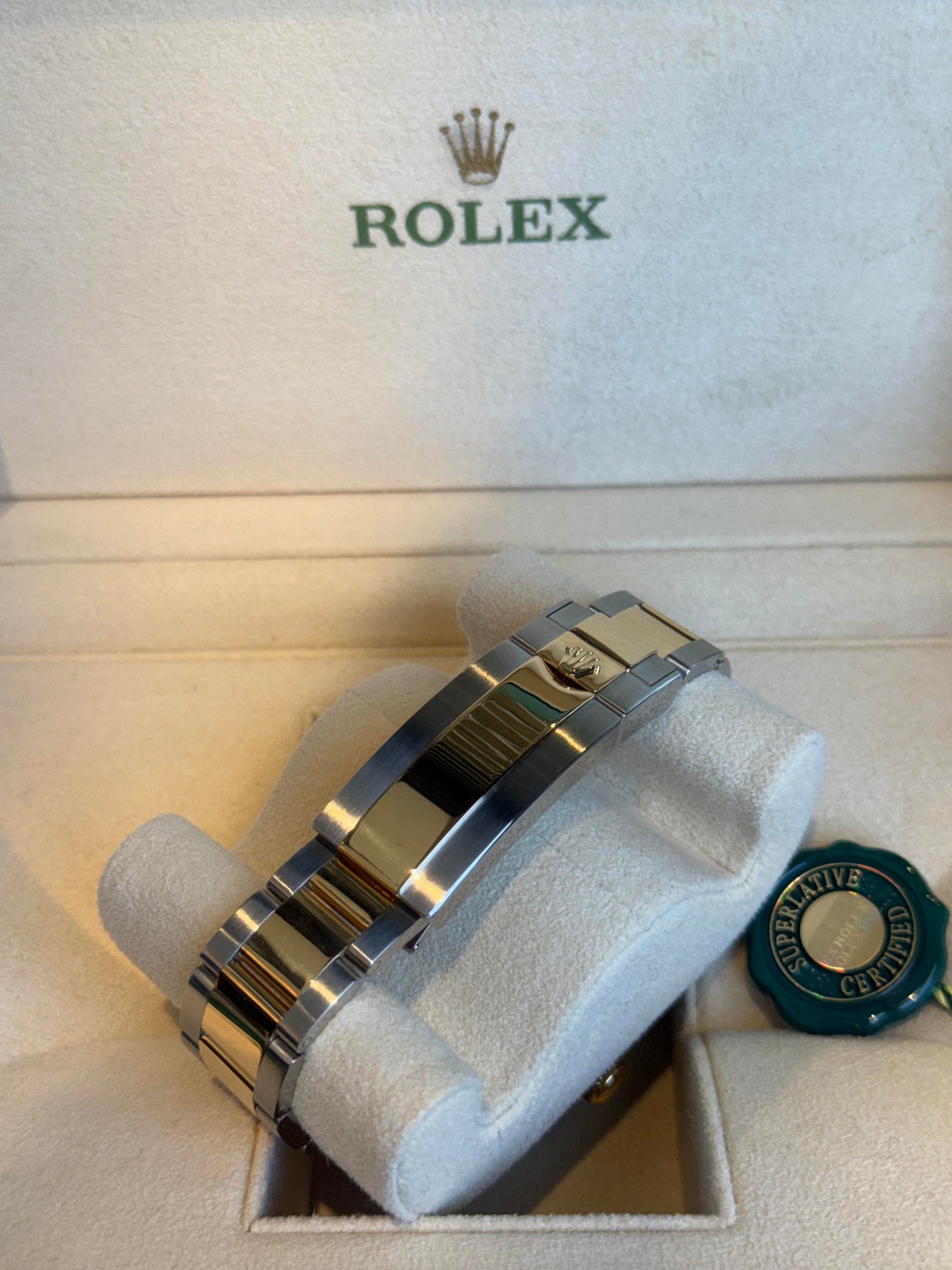 Rolex Submariner Blusey Blue Dial on Oyster 116613LB Complete 2016