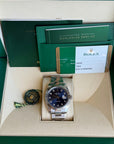 Rolex Datejust 41 Blue Diamond Dial on Oyster 126334 Complete 2017