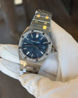 Audemars Piguet Royal Oak Blue Dial on Bracelet 77351ST.ZZ.1261ST.01 Card 2022
