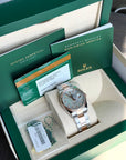 Rolex Datejust White Mother-Of-Pearl Diamond Dial on Oyster 126231 Complete 2019