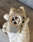 Audemars Piguet Royal Oak Offshore Chronograph Silver Dial on Bracelet 26170ST.OO.1000ST.01 Complete 2012