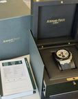 Audemars Piguet Royal Oak Offshore Chronograph Silver Dial on Rubber Strap 26400SO.OO.A002CA.01 Complete 2016