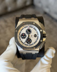 Audemars Piguet Royal Oak Offshore Chronograph Silver Dial on Rubber Strap 26400SO.OO.A002CA.01 Complete 2016