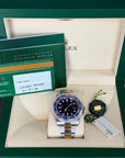 Rolex Submariner Blusey Blue Dial on Oyster 116613LB Complete 2016