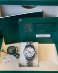 Rolex Datejust 31 Silver Diamond Dial on Jubilee 178344 Complete 2020
