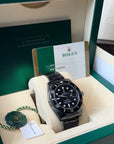 Rolex Submariner PVD Black Dial on Oyster 116610LN Complete 2017