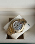 Rolex Yacht-Master Mother of Pearl Ruby Dial on Oyster 168628