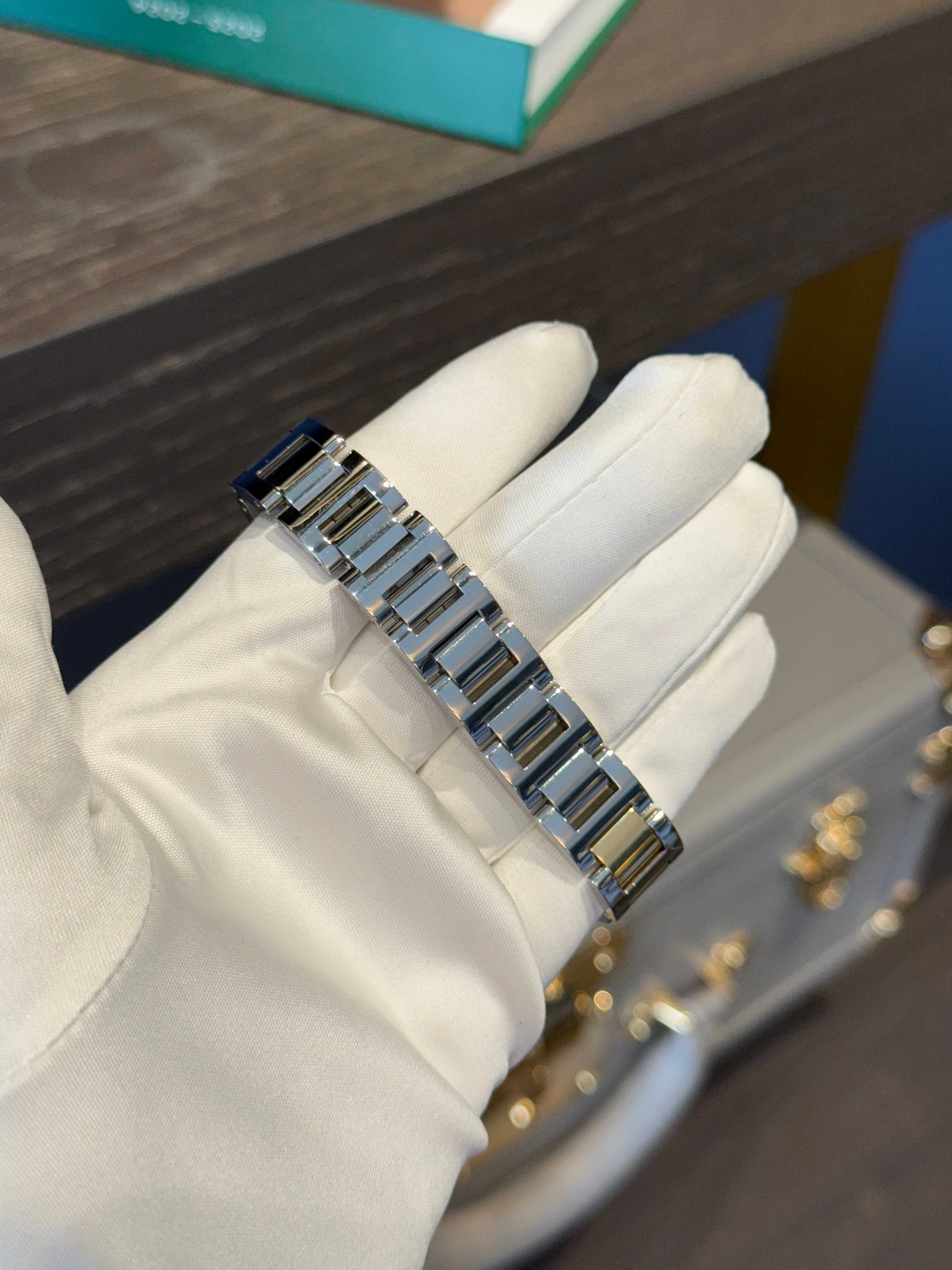 Cartier Ballon Bleu White Dial on Bracelet W2BB0002 Complete 2020