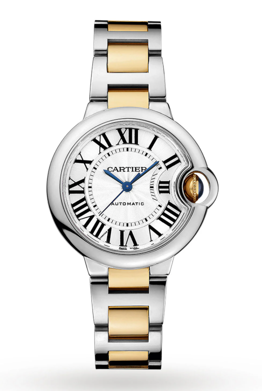 Cartier Ballon Bleu White Dial on Bracelet W2BB0002 Complete 2020