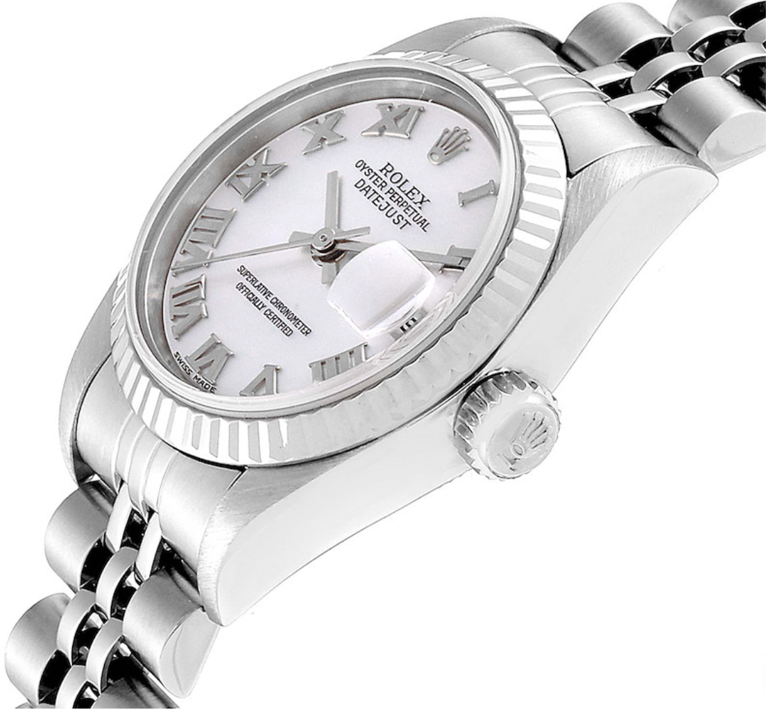 Rolex Datejust Ladies Mother of Pearl Roman Dial on Jubilee 178274 Complete 2011