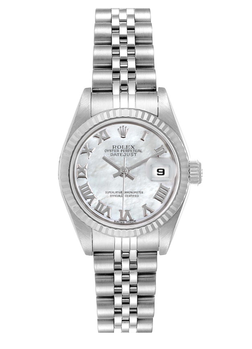 Rolex Datejust Ladies Mother of Pearl Roman Dial on Jubilee 178274 Complete 2011