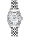 Rolex Datejust Ladies Mother of Pearl Roman Dial on Jubilee 178274 Complete 2011
