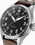 IWC Big Pilot's Watch 43 Black Dial on Leather Strap IW329301 Complete 2022