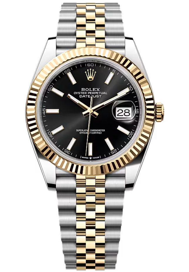 Rolex Datejust 41 Black Index Dial on Jubilee 126333 Complete 2023