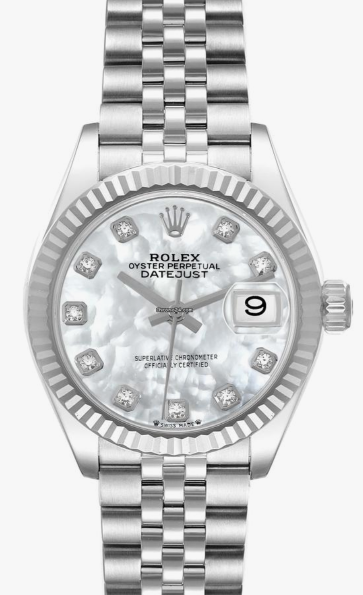 Rolex Datejust Mother of Pearl Diamond Dial on Jubilee 178274 Complete 2000