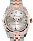 Rolex Datejust 31 Silver Diamond Dial on Jubilee 178341 Complete 2011