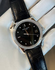 Patek Philippe Calatrava Black Diamond Dial on Strap 5297G-001 Complete 2024