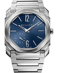 Bvlgari Octo Finissimo Blue Dial on Bracelet 103431 Complete