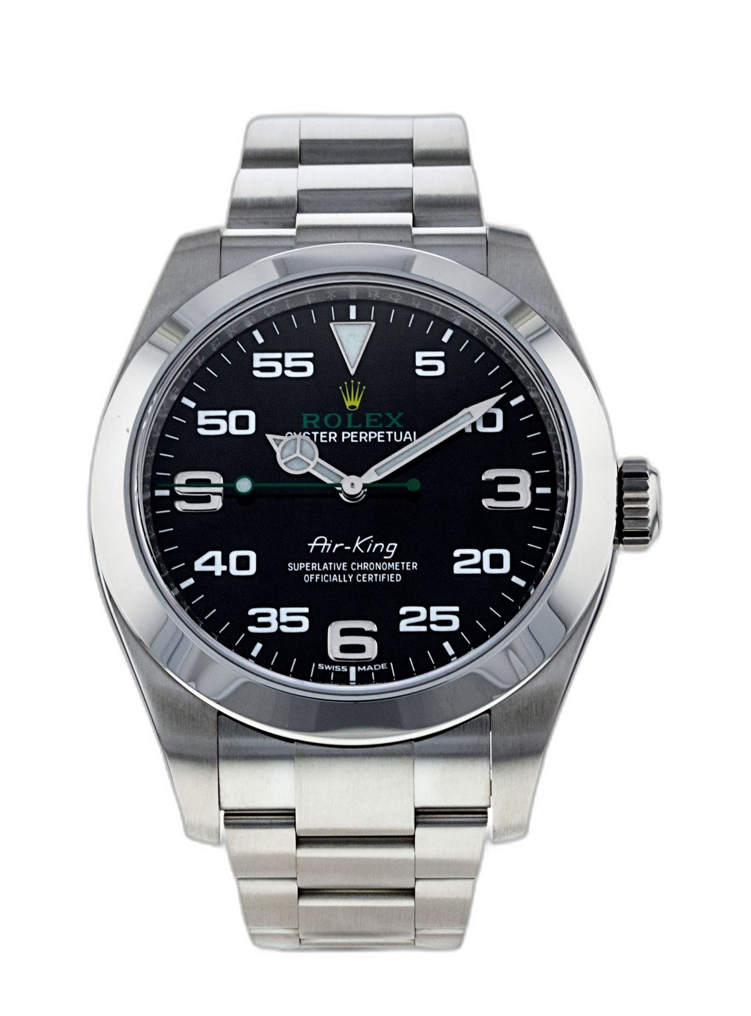 Rolex Airking Black Dial on Oyster 116900 Complete 2021