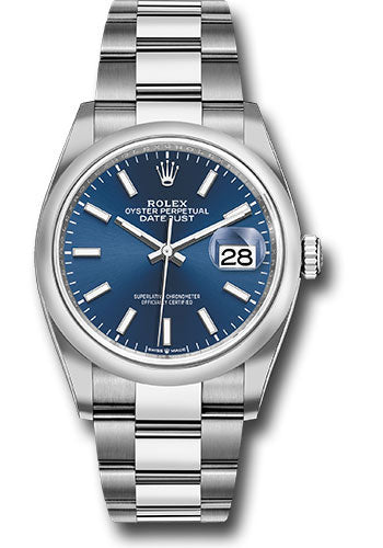 Rolex Datejust Blue Index Dial on Oyster 126200 Complete 2022