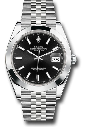 Rolex Datejust 41 Black Index Dial on Jubilee 126300 Complete 2025