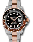 Rolex GMT-Master II "Root Beer" Black Dial on Oyster 126711CHNR Card 2021