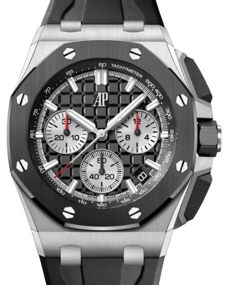 Audemars Piguet Royal Oak Offshore Chronograph Black Dial on Rubber Strap 26420SO.OO.A002CA.01 Complete 2027