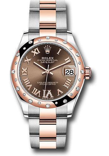 Rolex Datejust 31 Chocolate Diamond Roman Dial on Oyster 278341 Complete 2022