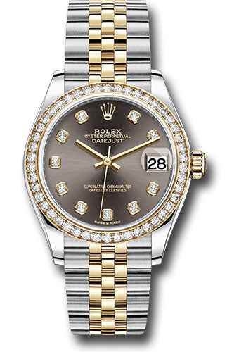 Rolex Datejust 31 Dark Grey Diamond Dial on Jubilee 278383 Complete 2023