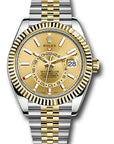 Rolex SkyDweller Champagne Dial on Jubilee 326933 Complete 2022
