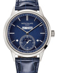 Patek Philippe Grand Complications - In-Line Perpetual Calendar Blue Dial on Strap 5236P-001 Complete 2022