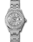Rolex Datejust Pearlmaster 29 Mother-Of-Pearl Diamond Dial on Pearlmaster 80299