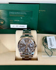 Rolex Datejust 41 Dark Rhodium Index Dial on Oyster 126334 Complete 2022