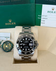 Rolex Submariner Black Dial on Oyster 116610LN Card 2016