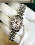 Rolex Datejust Lady Pink Mother-Of-Pearl Roman Dial on Jubilee 179384 Card 2015