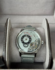 Glashutte Original PanoInverse Galvanized black, Surface fine matt Dial on Fabric 16606042266 Complete 2025
