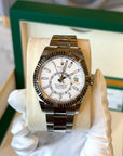 Rolex SkyDweller White Dial on Oyster 326934 Card 2019