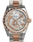 Rolex Datejust 31 Floral MOP Roman Diamond VI Dial on Oyster 178341 Card 2018